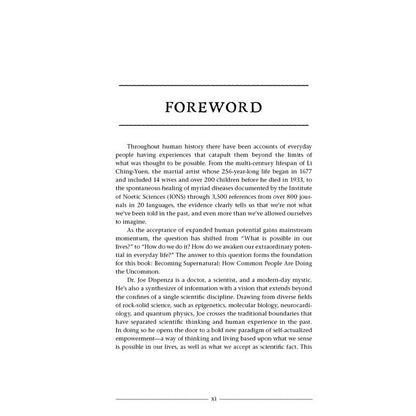 Becoming Supernatural Print Book
