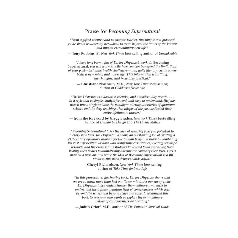 Becoming Supernatural Print Book